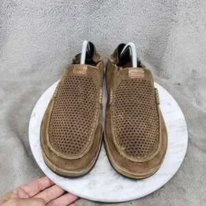 OluKai | Shoes | Olukai Shoes Mens Size 9 Brown Leather Slip  display picture 2